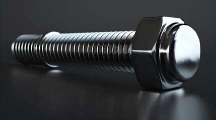 Showcasing High-Strength SS Bolt: Superior Durability Meets Unmatched Reliability - obrazy, fototapety, plakaty