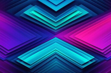 Abstract geometric background with bright color spots