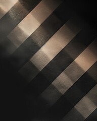 Monochrome striped pattern with gradient shading and light play