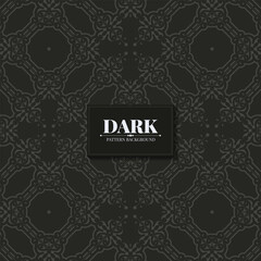 dark ethnic seamless pattern template