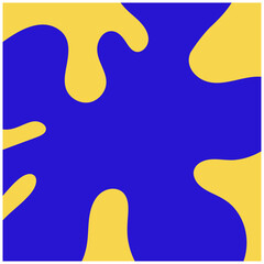 Splash Bubble Abstract Vector Shapes Background