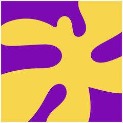 Splash Bubble Abstract Vector Shapes Background