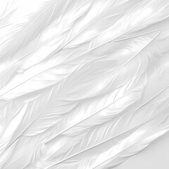 Exquisite White Swan Feathers - Ideal for Luxury Products and Stylish Graphics
