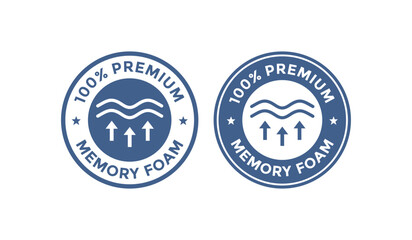 100% premium memory foam logo badge. Suitable for product label