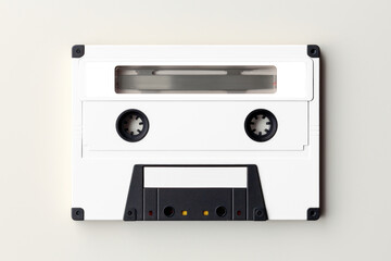 Retro cassette tape png mockup, transparent design