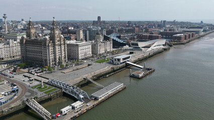 Obraz premium Liverpool City - Merseyside - United Kingdom - Europe 