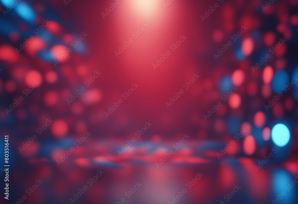 Poster create an abstract presentation background using blue red colorful background