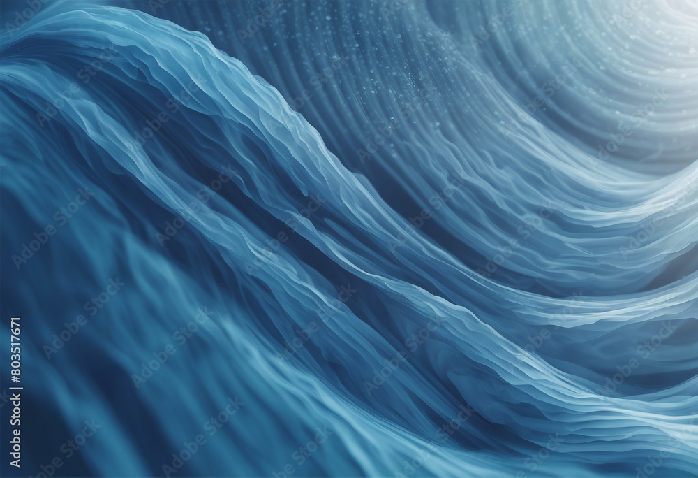 Poster vector background design featuring abstract blue wave patterns