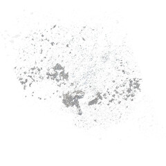 Moisture stains and plaster in poor condition, peeling paint