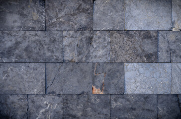 Seamlessly stony wall background - texture pattern for continuous replicate.