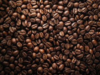 Obraz premium Sfondo texture chicchi di caffè