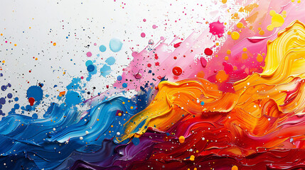 abstract watercolor background with watercolor splashes