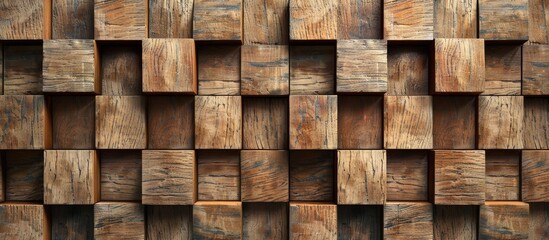 Fototapeta premium background made of wood panels