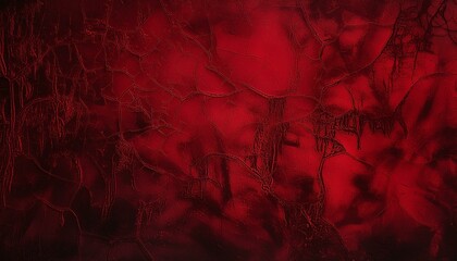 old red background, vintage grunge dirty texture, distressed weathered worn surface, dark black red paper, horror theme