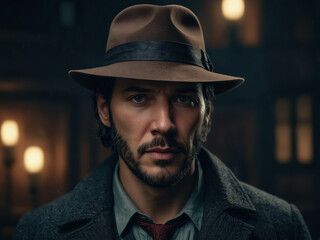 handsome men - detective
