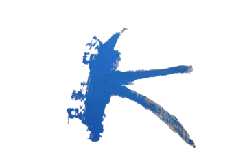 Graffiti and whistles on neglected wall