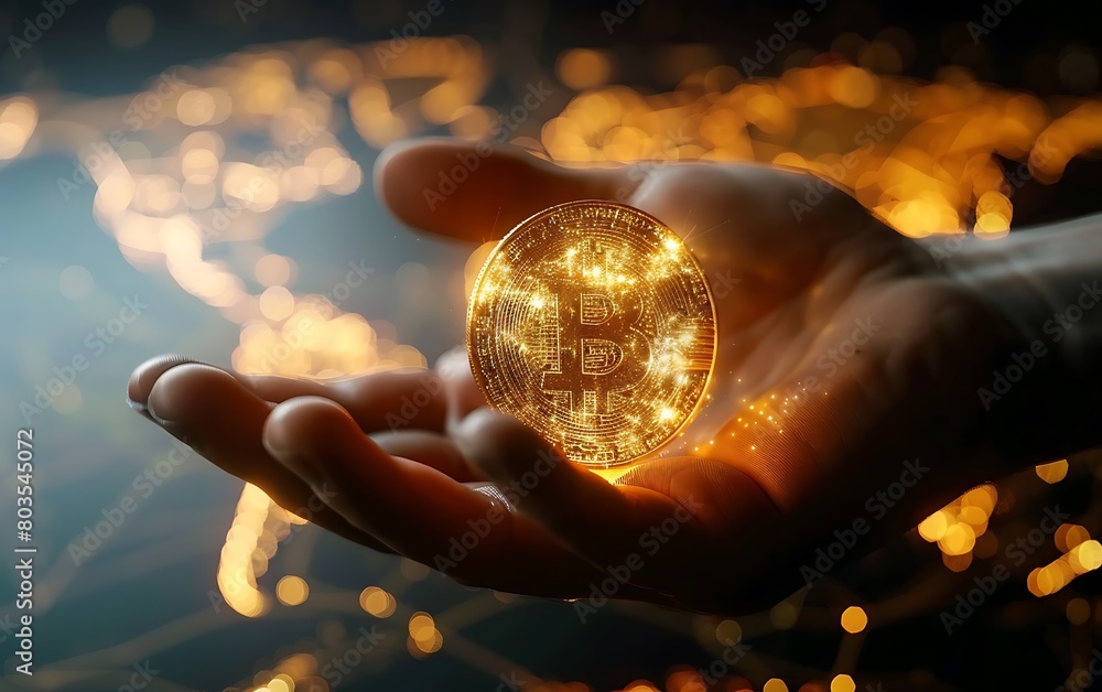 Poster global impact of blockchain projects tokenizing real assets