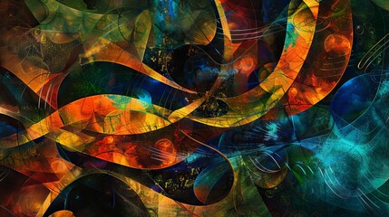 Art of Abstract Reality Backdrop Background Wallpaper Collection