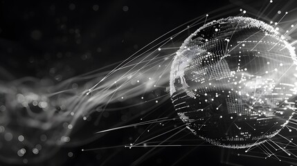 circular technology background