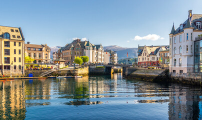 alesund downtown views, Norway