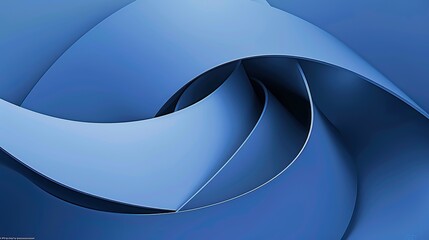 the blue background is curved, in the style of precisionist style, soft tonal transitions, windows vista, flickr, handheld, simplicity, ultrafine detail