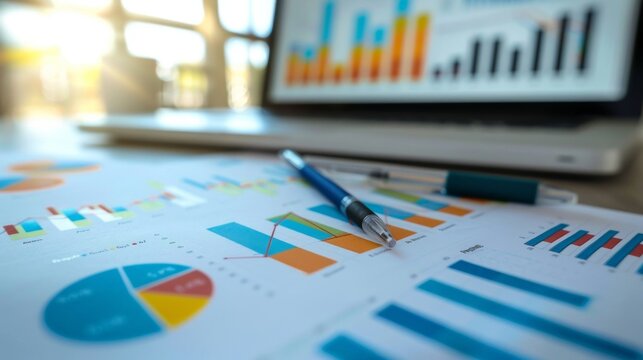 Charts and graphs demonstrating the ROI and cost savings obtained.