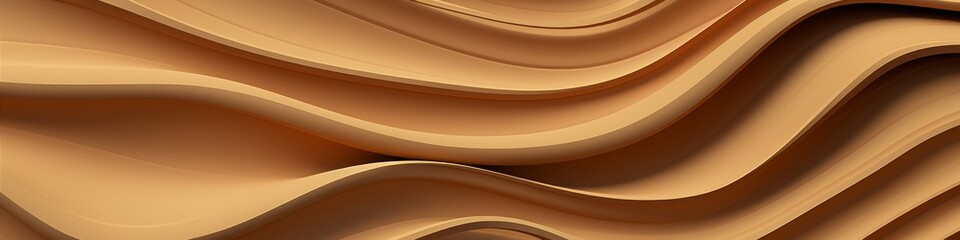 A brown wave pattern. The image has a warm, earthy tone and a sense of movement. Banner.