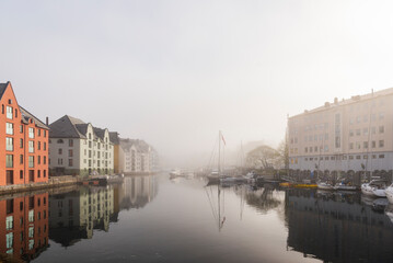 Alesund downtown views, Norway