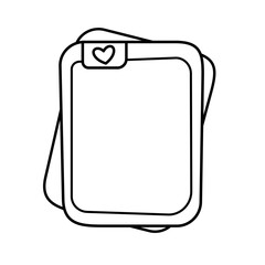 Note Paper Lines Style Vector 