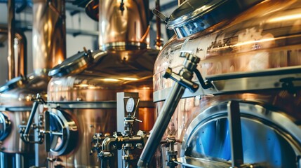 Craft Breweries and Distilleries: Small-scale production of beer and spirits, often artisanal. 