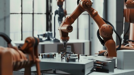 Automation and AI in Manufacturing: Advanced sectors using artificial intelligence and automated systems to enhance productivity. 