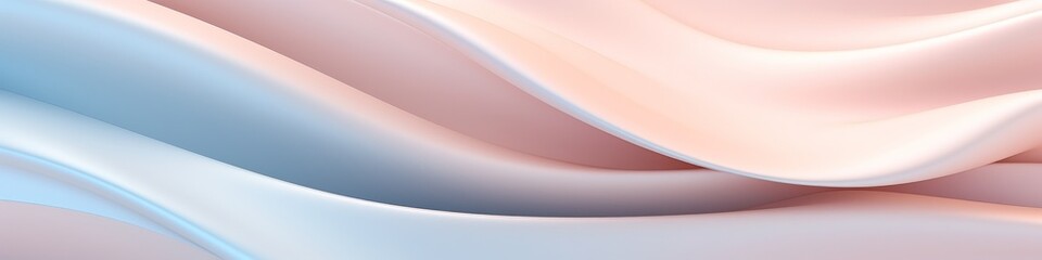 A pink and blue wave, background, delicate ripples, banner