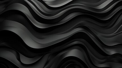 Luxurious abstract black background for modern wallpapers, Ai Generated.