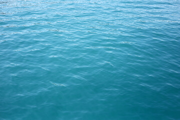 Summer time,  Beautiful blue sea