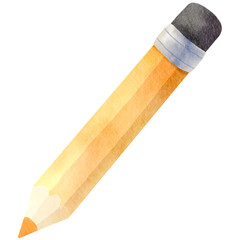 Pencil watercolor clipart-3