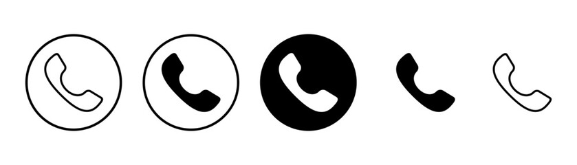 Call icon vector isolated on white background. Phone icon vector. mobile phone. telephone icon