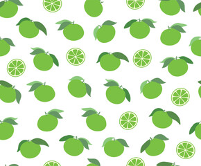 A sour green tangerine pattern.
