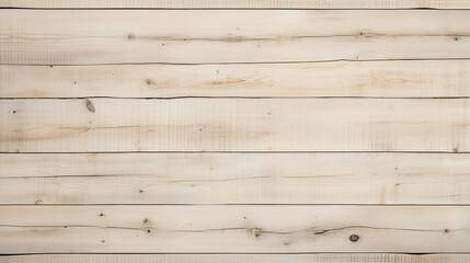 Fototapeta premium imagine A bird's eye view of an empty wooden backdrop in a light birch color.
