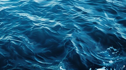 Super Slow Motion Shot of Blue Water Background at 1000 fps. water. Illustrations - obrazy, fototapety, plakaty