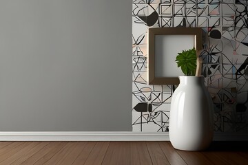 Design space wallpaper Generative AI 