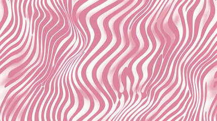 Abstract Pink and White Wave Pattern