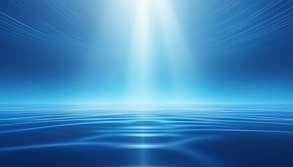 A calming, blue-toned underwater scene with light filtering through water, ideal for health