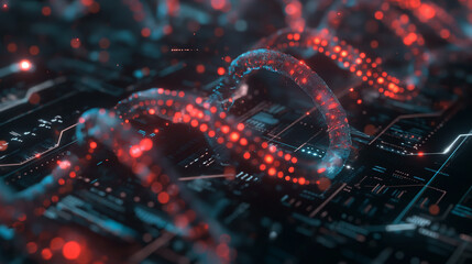 Fototapeta premium abstract background, tech wallpaper 