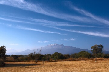 Popocatepetl volcano in Mexico