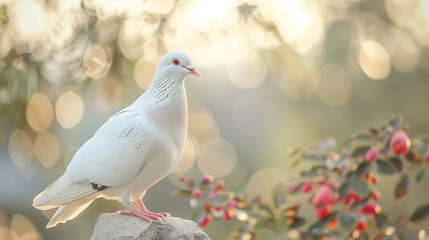white pigeon  © Ali