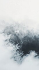 fog backdrop, ethereal minimalistic smoky grey, background, copy space