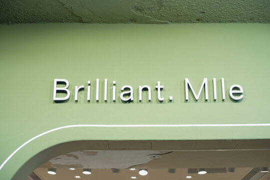 HONG KONG, CHINA - DECEMBER 07, 2023: Brilliant Mlle store in Hong Kong.