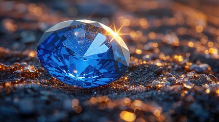 Vivid Vistas: The High Detail World of Shiny Gemstones