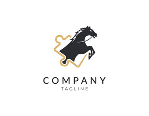 Horse logo icons. Stallion , quine stables, equestrian vector illustration
