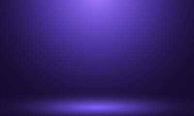 smooth gradient purple light studio room with copy space for you product design, suitable for business template backdop
